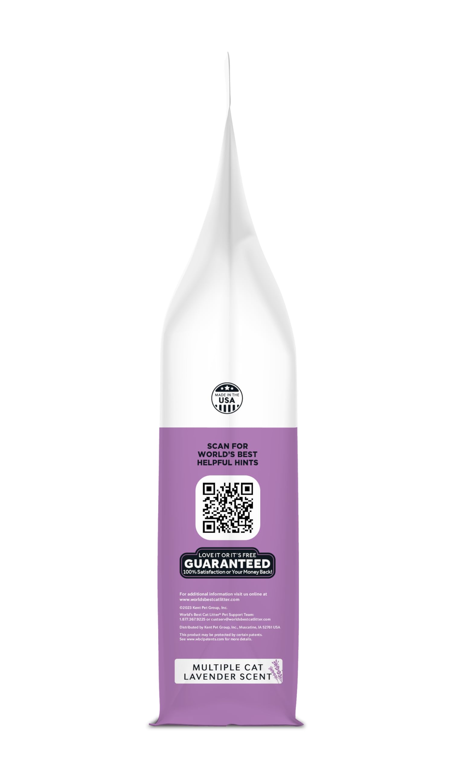 World's Best Cat Litter: aroma-lavanda-multicat ideal para hogares con varios gatos.