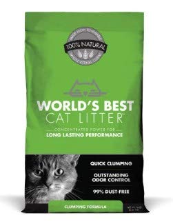 World's Best Cat Litter, bolsa Serie Original 14 libras, control de olores duradero