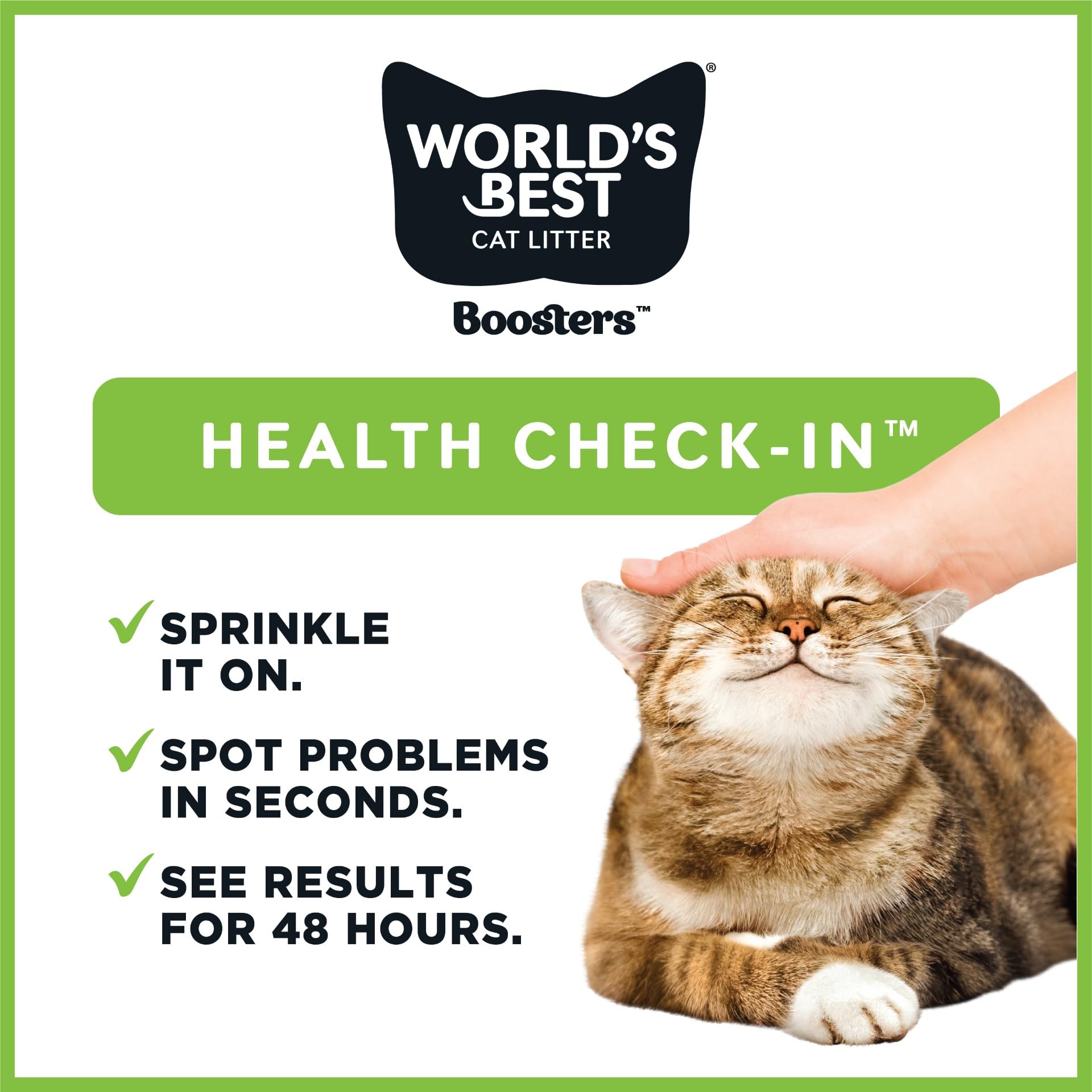 WORLD'S BEST CAT LITTER fórmula de almidón 97% segura