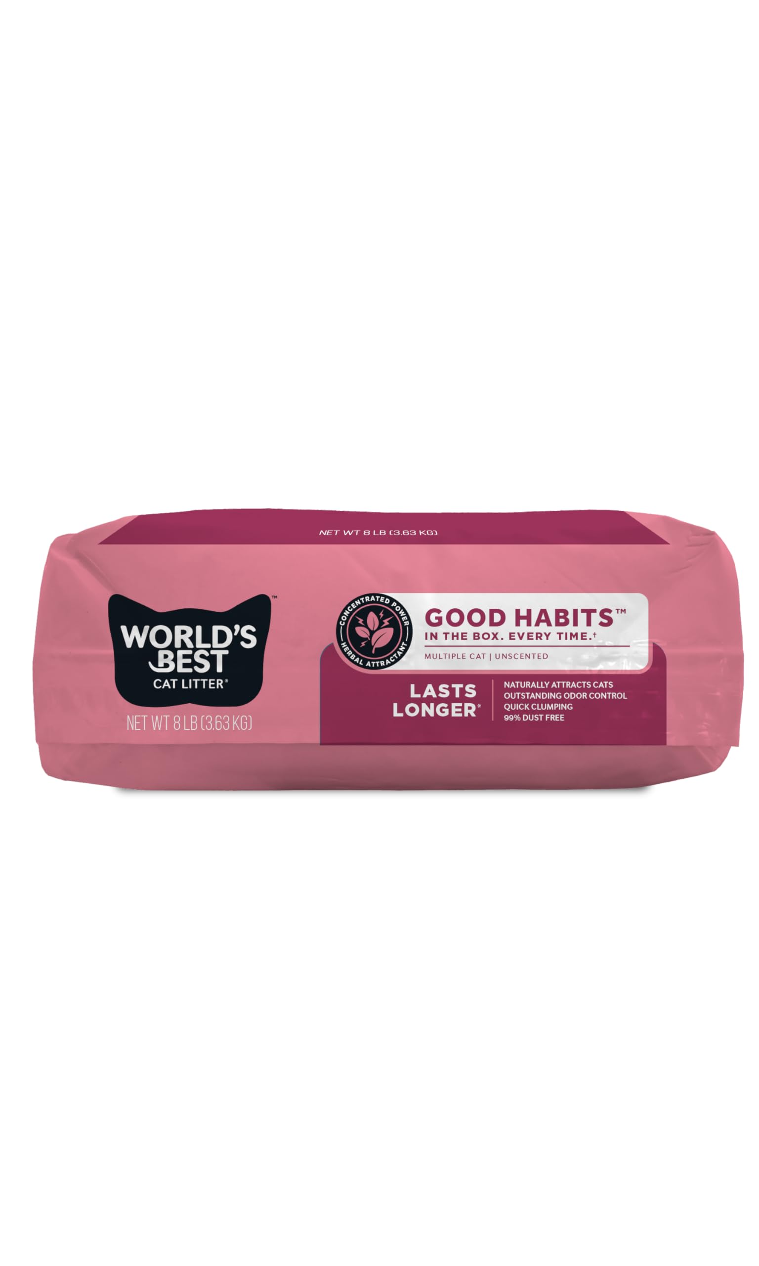 World's Best Cat Litter: hecho en EE. UU. con maíz natural para multigatos