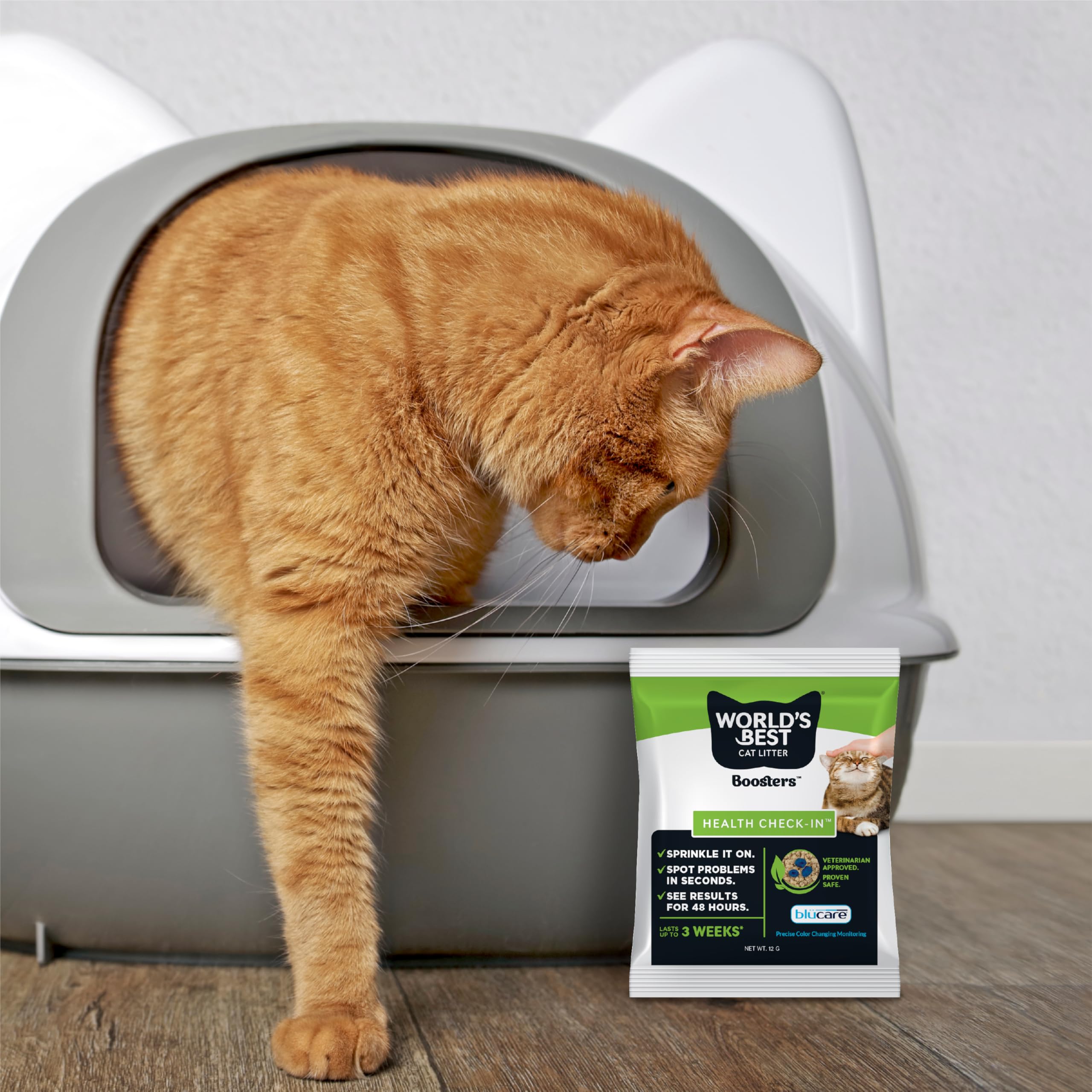 WORLD'S BEST CAT LITTER seguridad ambiental y bienestar en casa