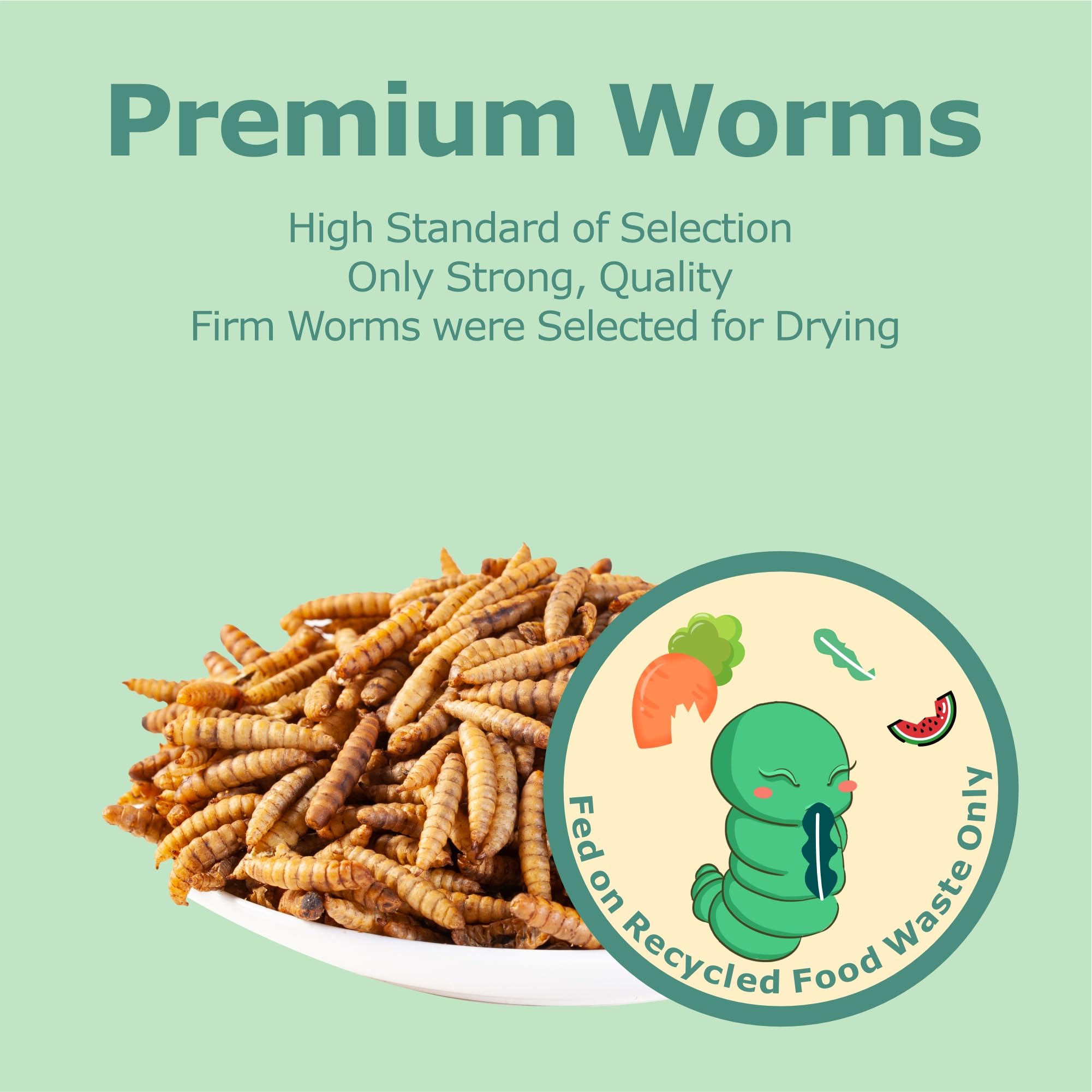 WORMSKING: adecuado para pollitos y aves domésticas como complemento