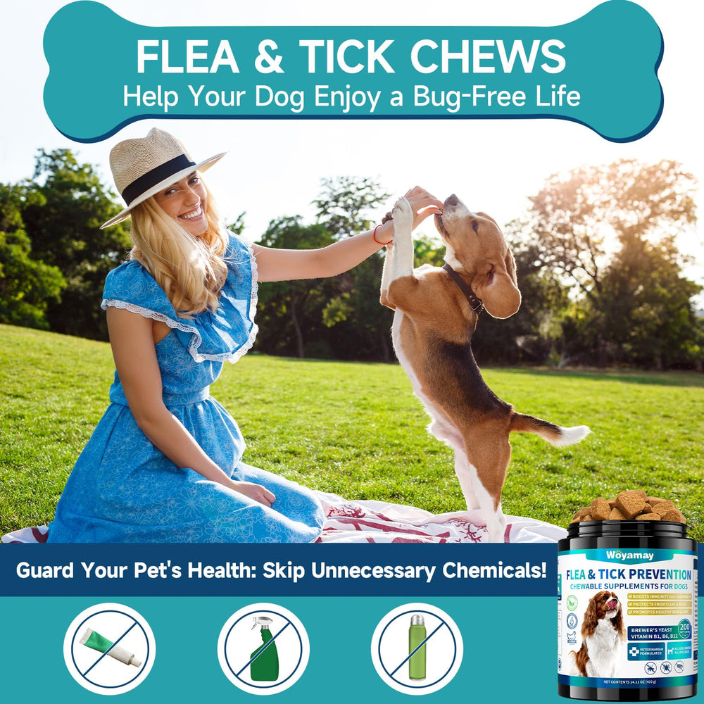 Fácil de usar: Woyamay se ofrece como snack para perros.