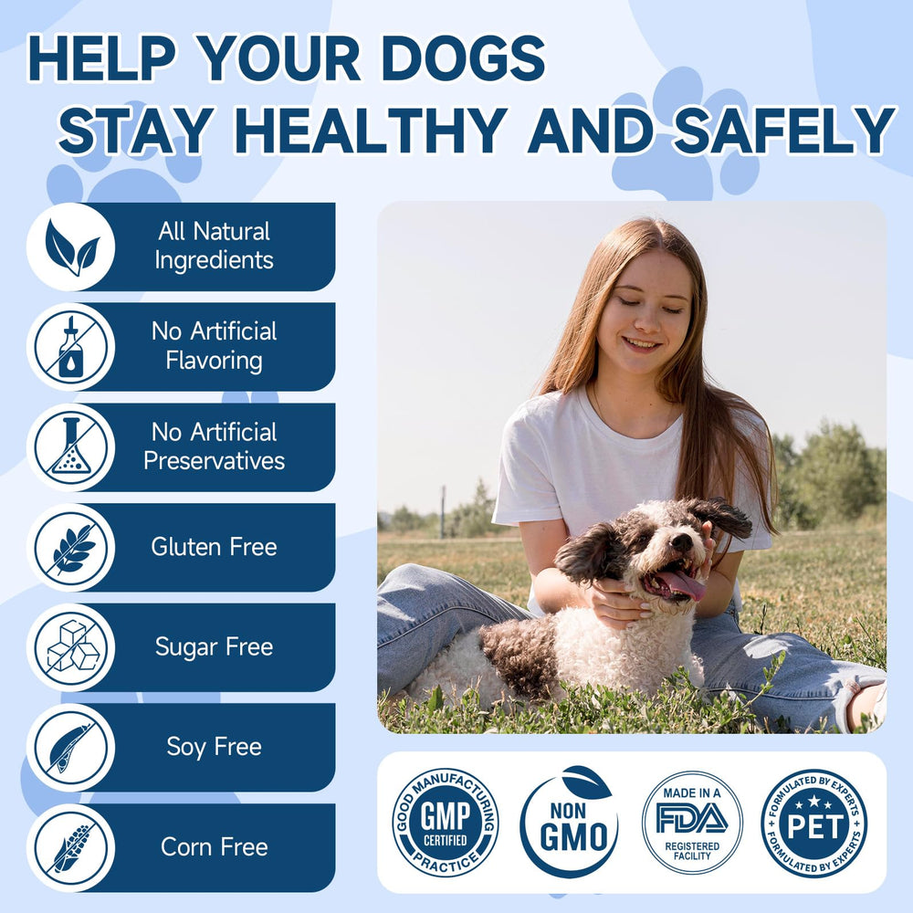 Woyamay probiótico para perros, conveniente para comidas diarias y monitor de salud.