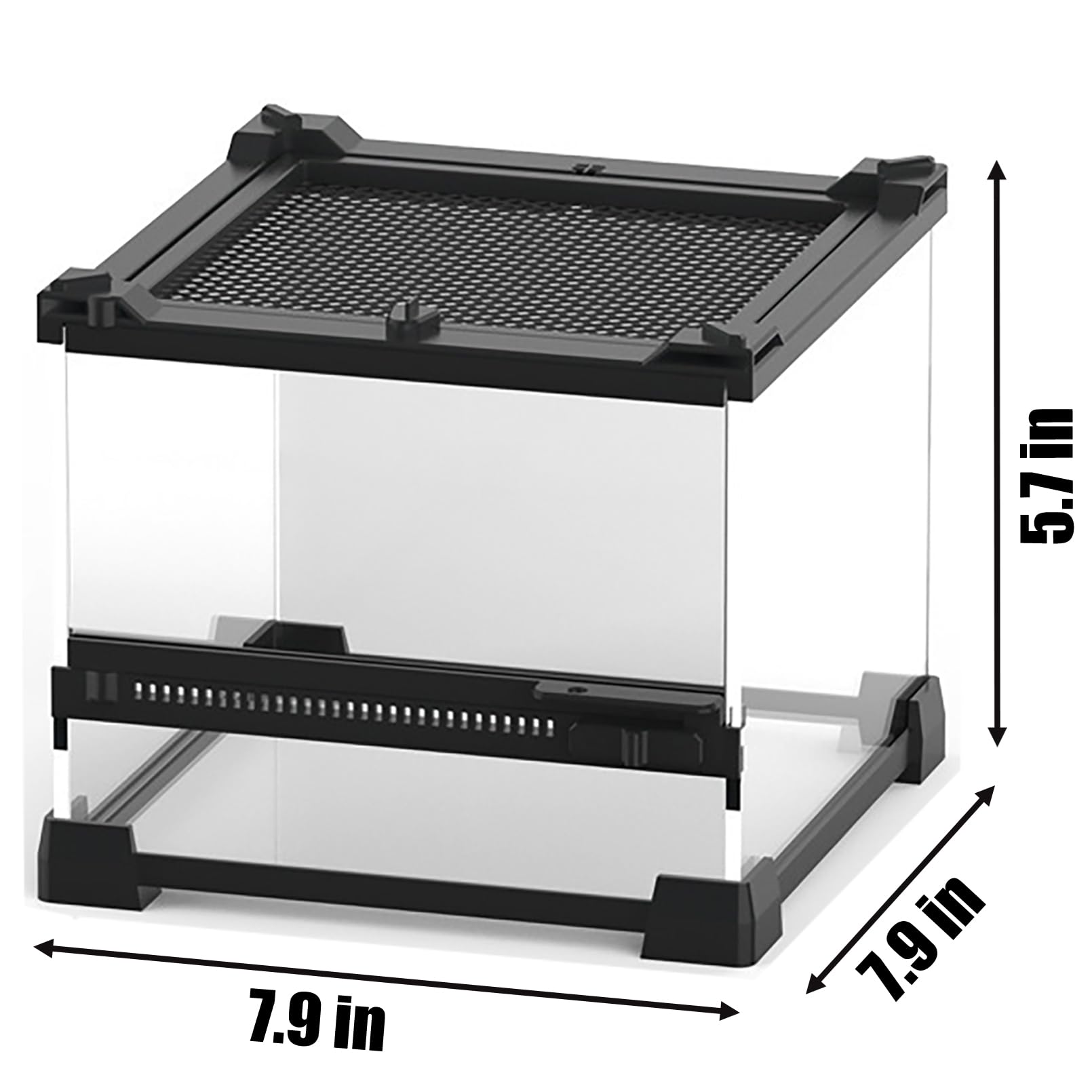 Tapa superior con malla para ventilación e iluminación en Woyrise