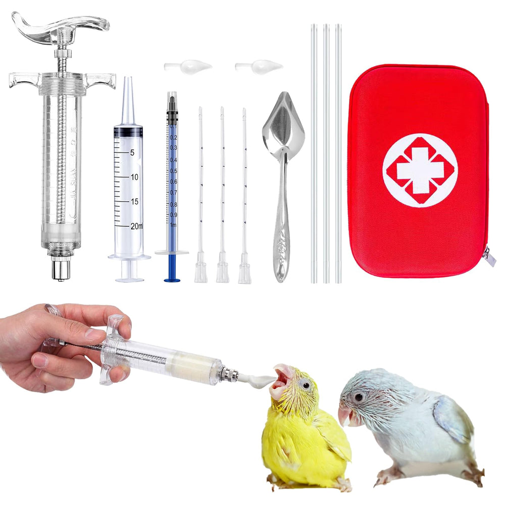 Siringa de 20 ml para alimentar aves con control de dosis - WQY GroceryShop