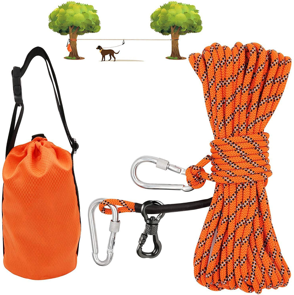 XiaZ cable para perros 75 ft para mayor libertad al aire libre
