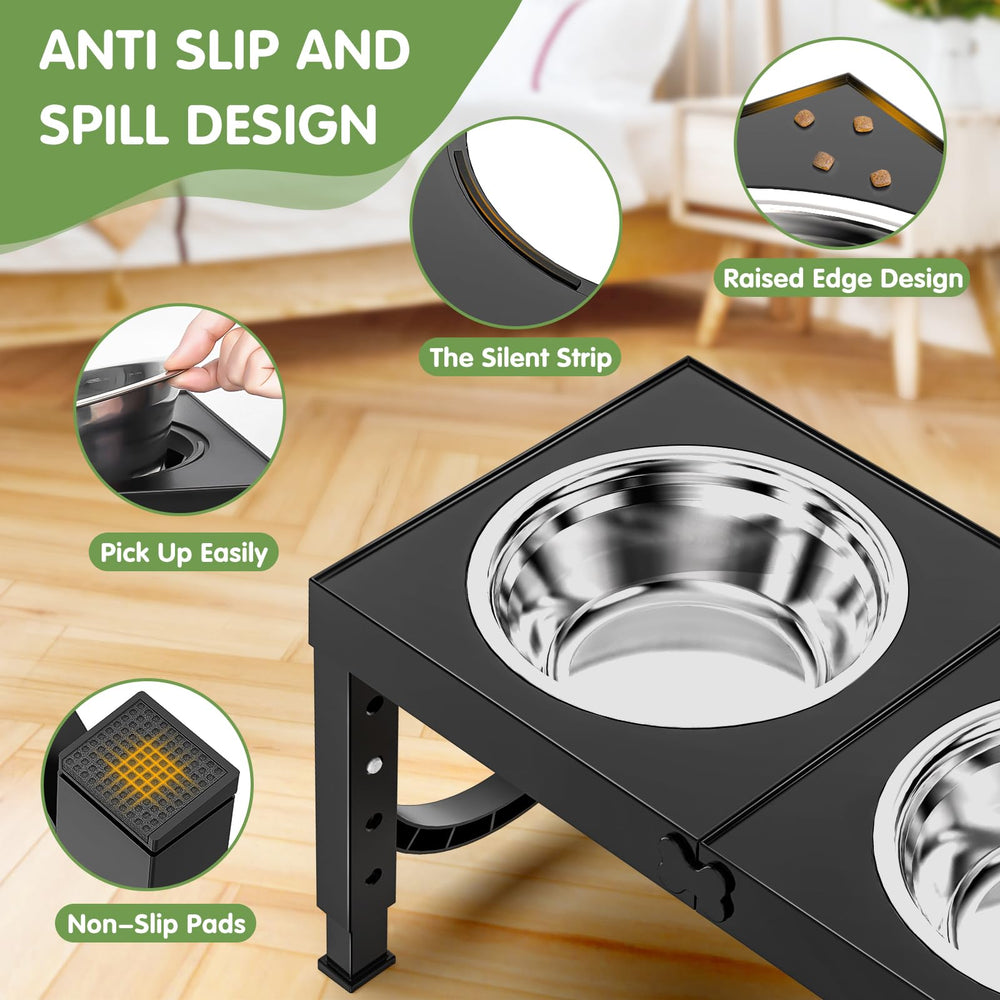 XiaZ plato elevado a 12.20 pulgadas ideal para perros grandes al comer de pie