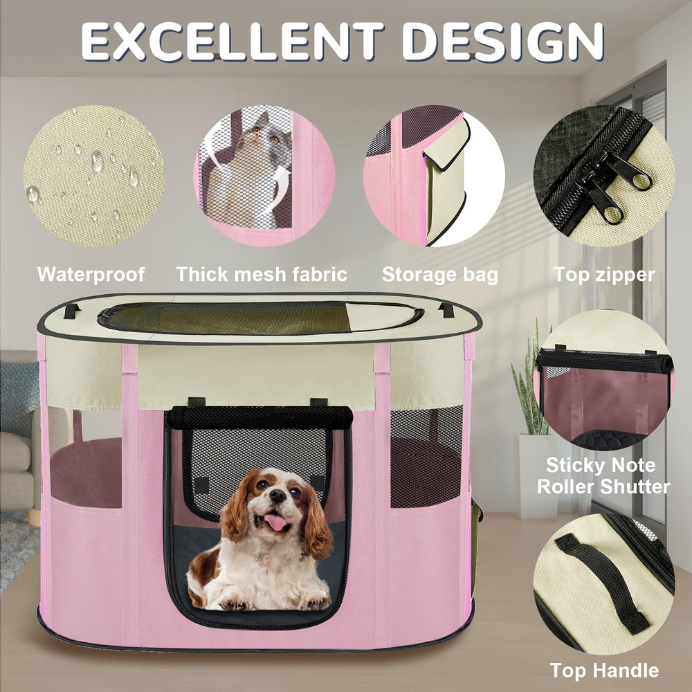 Xihan dos puertas plegables para jaula, acceso fácil para tu mascota.