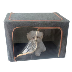 XingRuiTai incubadora para cachorros con caja de oxigeno para revisar al animal.