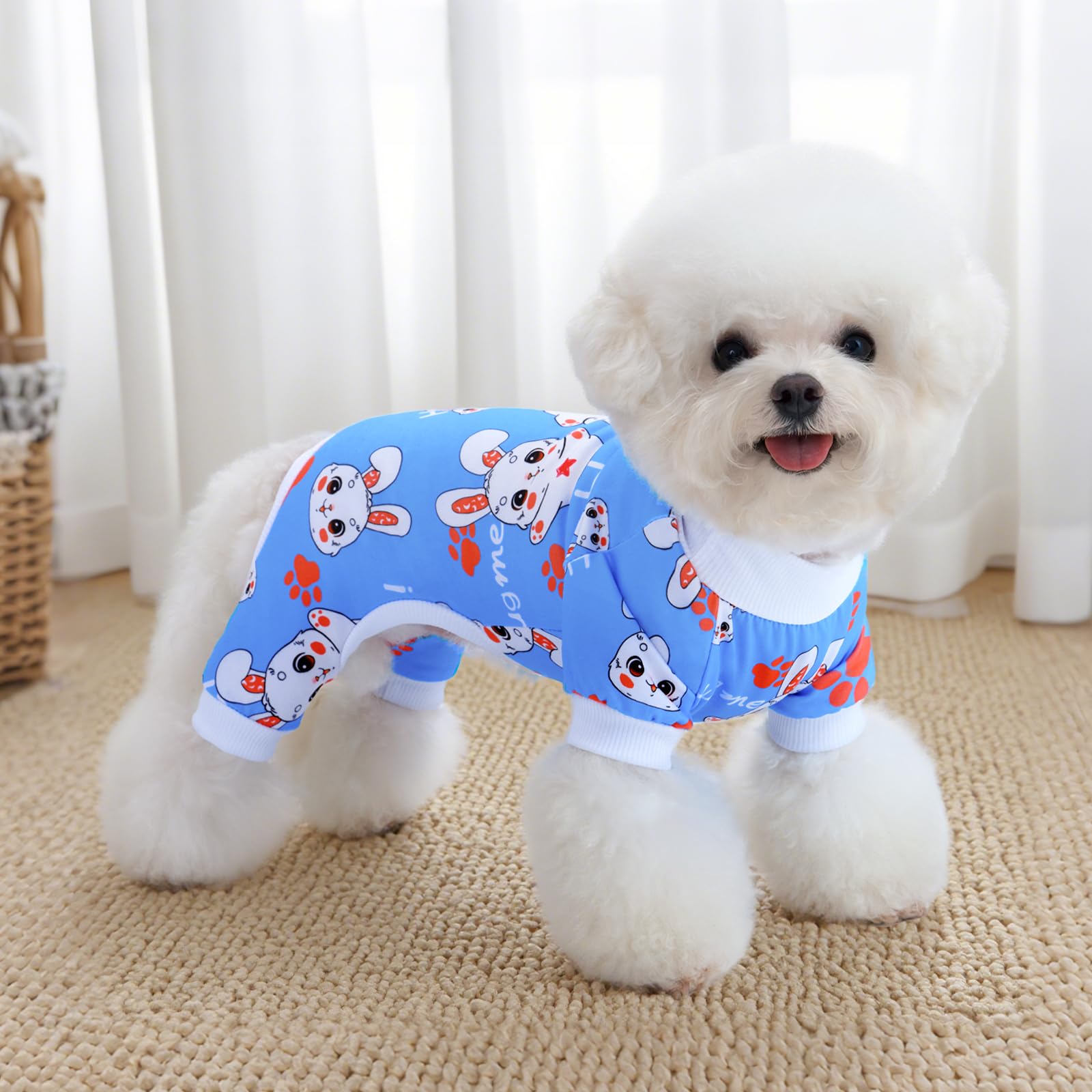 XPUDAC pijamas de Navidad para perros y gatos, ideal para celebraciones en casa.