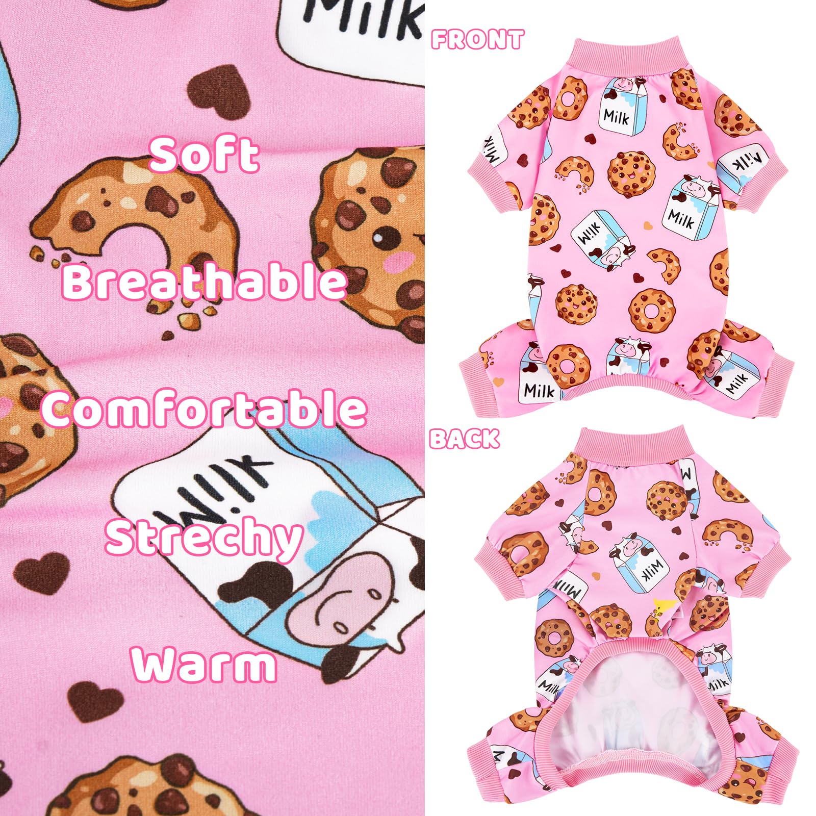 XPUDAC pijamas para perros, ideal para uso diario y descanso.
