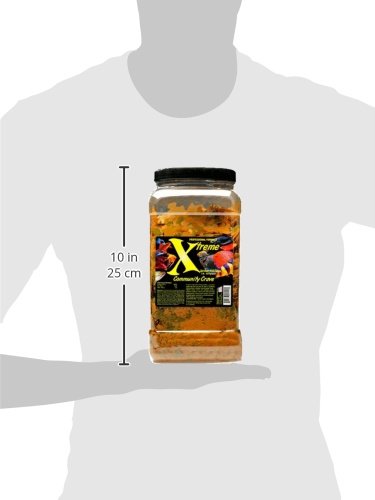 Xtreme Aquatic Foods Copos Disolución Rápida: agua clara sin turbidez.