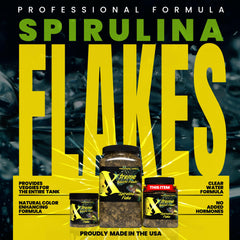 Colores vivos en peces herbívoros gracias a Xtreme Spirulina Flakes