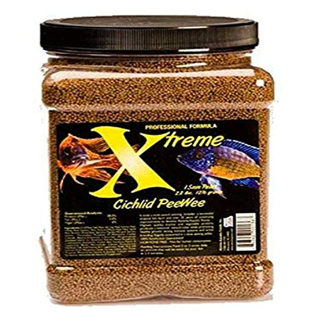 Comportamiento alimentario natural con pellets PeeWee de 1.5 mm