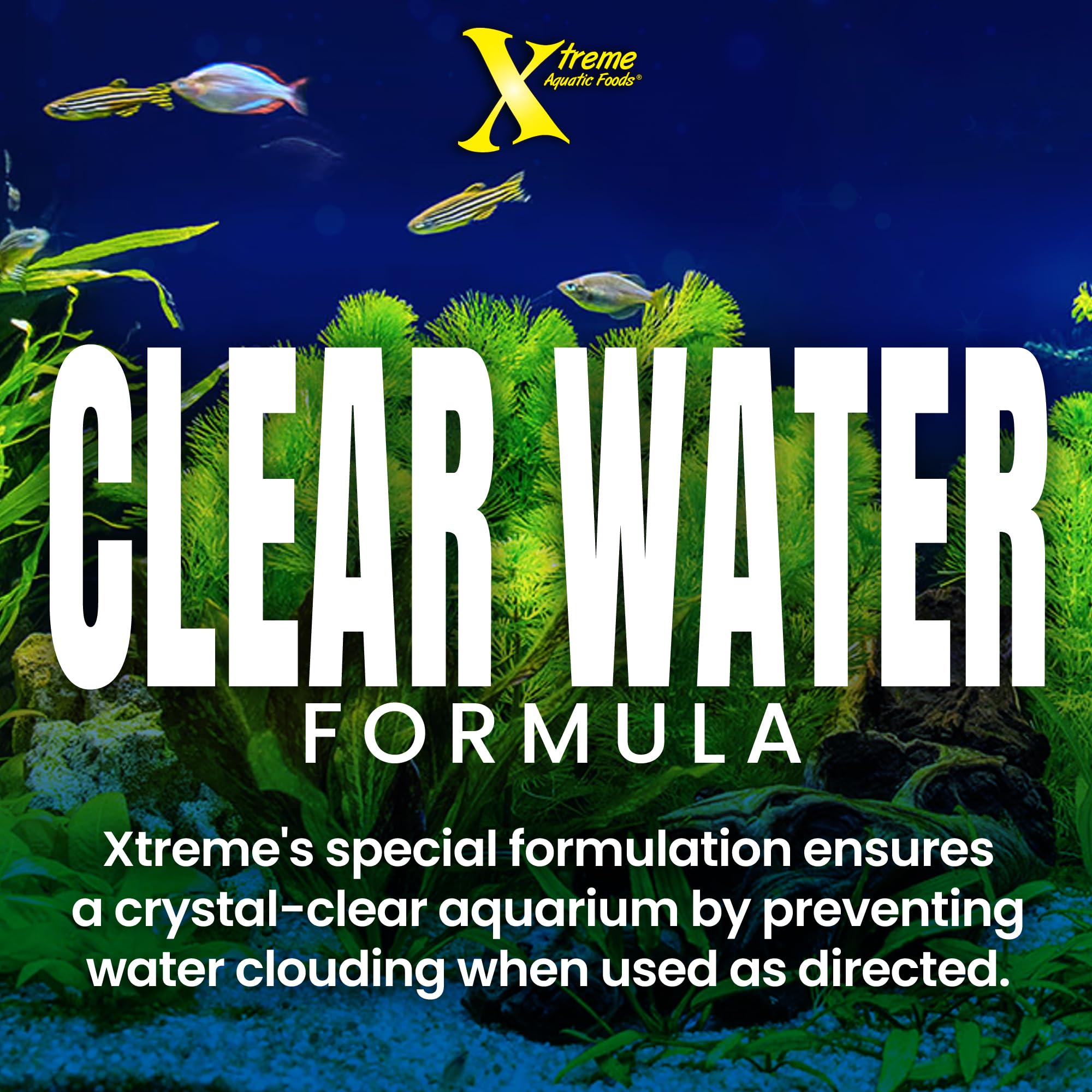 Xtreme Krill Flakes, hecho en EE. UU., calidad auténtica para acuaristas.