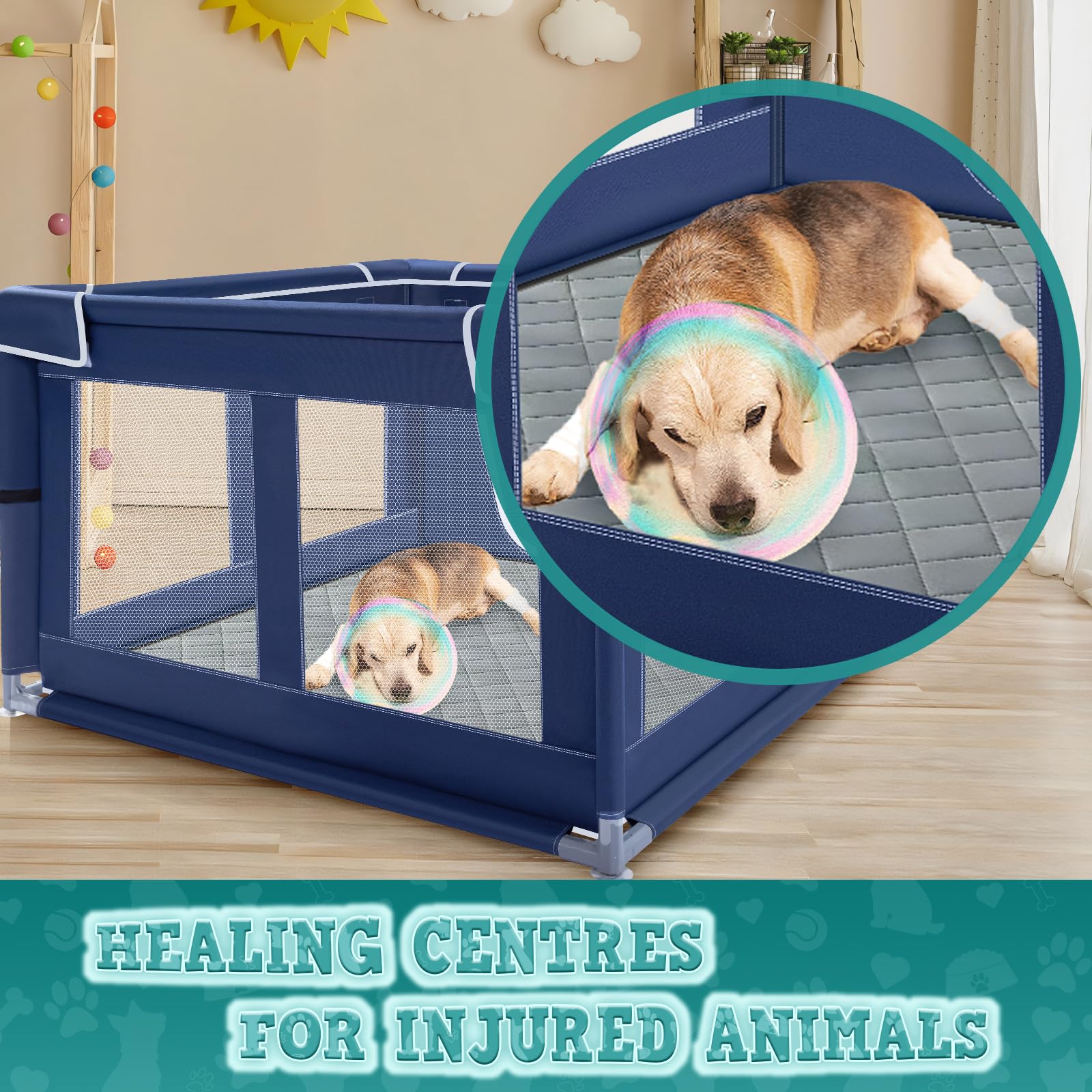 XVISHX diseno-sin-capas: acceso fácil para mascotas y limpieza