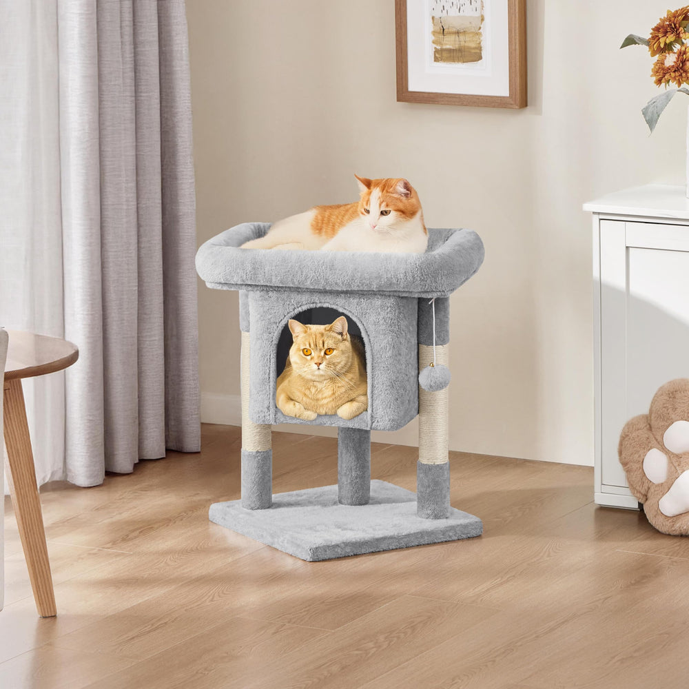 Yaheetech Árbol Gatos: postes de sisal para rascar y proteger muebles.