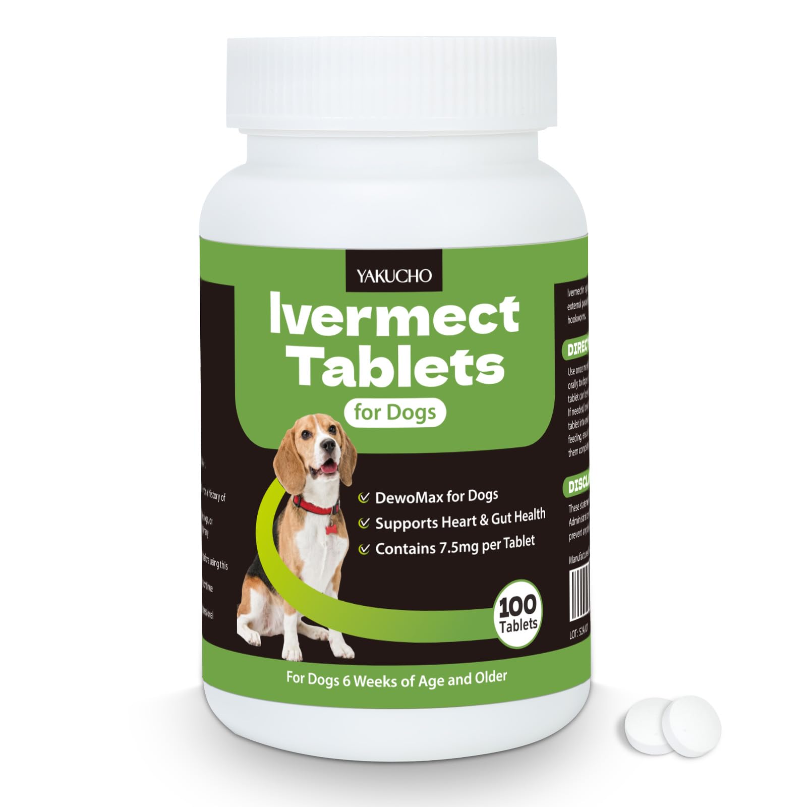 Yakucho lvermect, bienestar gastrointestinal diario para tu perro.