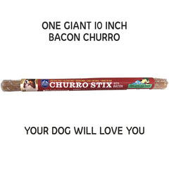 Yaky Churro queso con tocino 10 pulgadas: sabor intenso y limpieza suave.