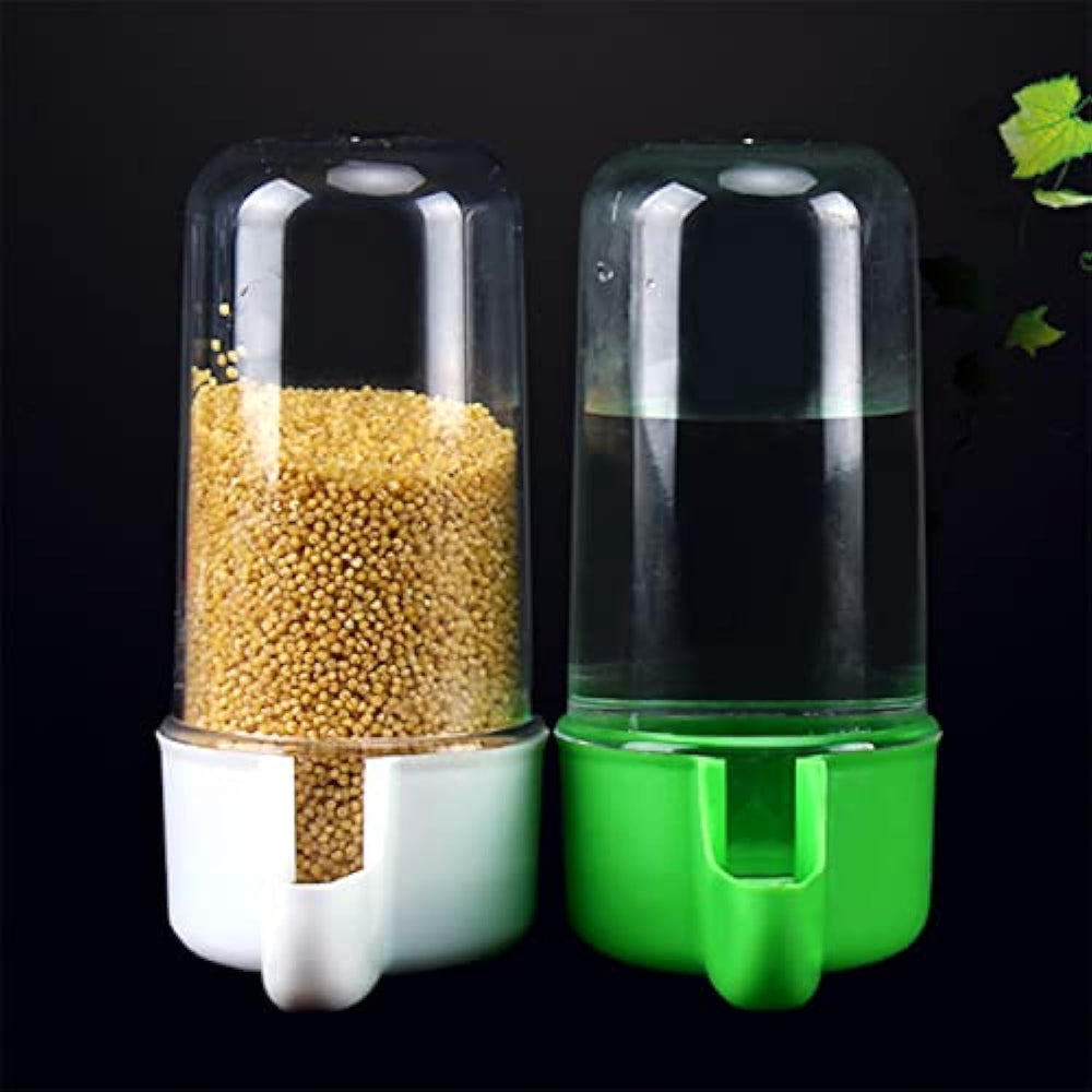 Dispensador Yamibobo para jaula con capacidad 200 ml y flujo continuo.