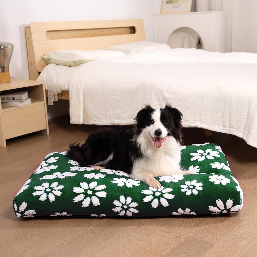Yaning cama extragrande, textura plush suave para siestas reconfortantes