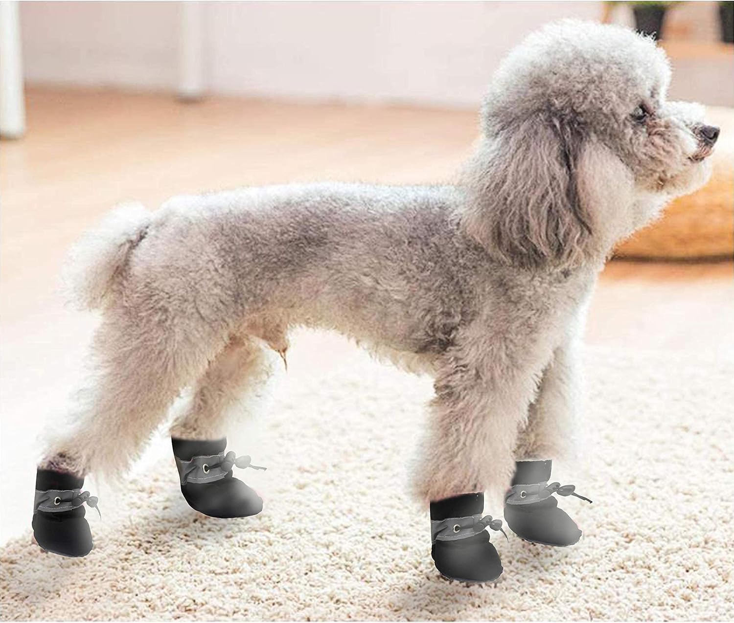 YAODHAOD calzado canino apto para uso interior y exterior en días soleados.