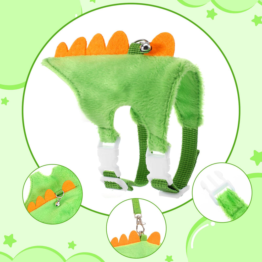 Correa YBEATY con dinosaurio, ideal para entrenamiento suave.