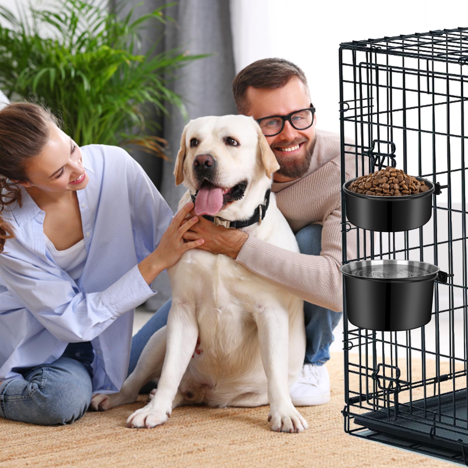 Uso en suelo o jaula, versatilidad para mascotas.