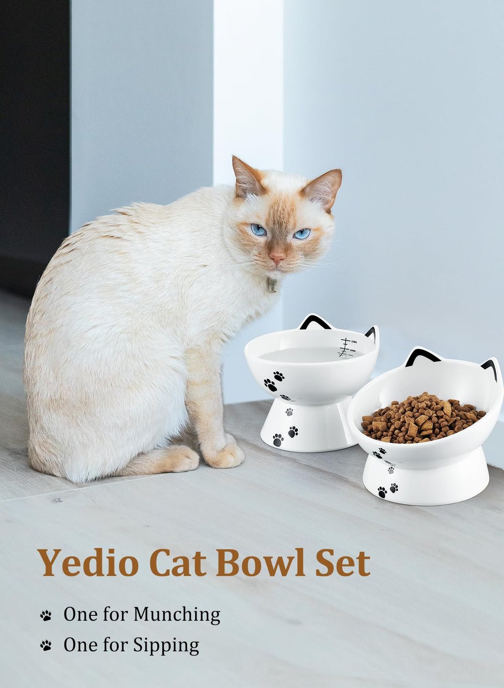 Yedio cuenco blanco elegante se integra al comedor de cualquier hogar.