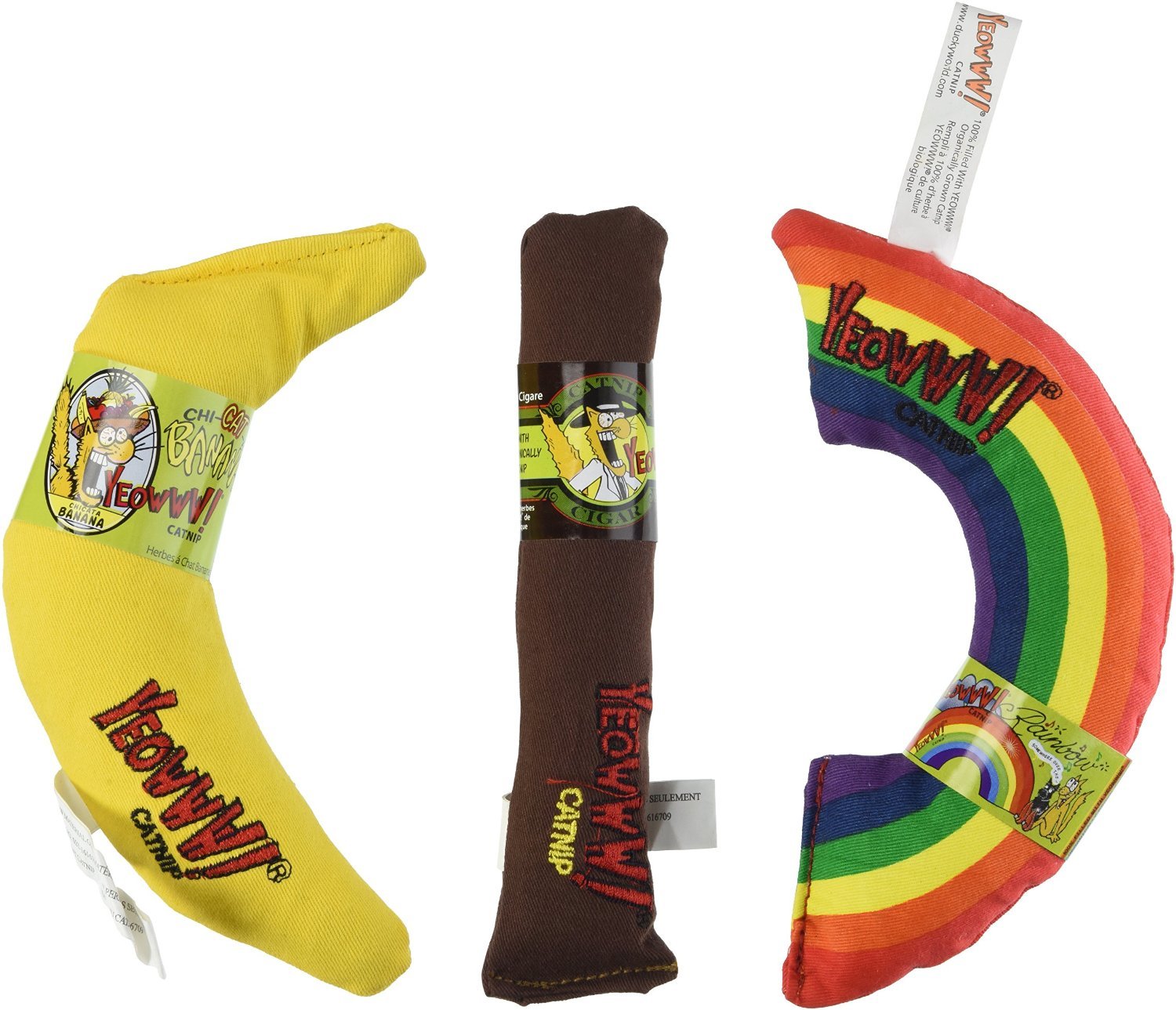 YEOWWW! cigarro de hierba gatera para juego activo y exploración