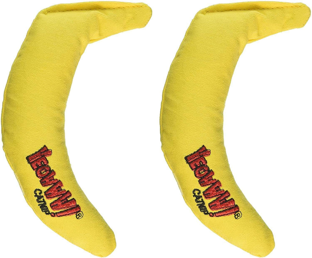 Banano Yeowww! lleno de hierba gatera, perfecto para morder y perseguir.