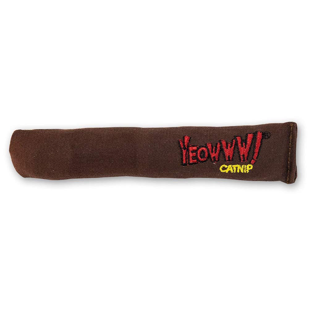 Yeowww! Juguete cigarro de catnip relleno orgánico para gatos
