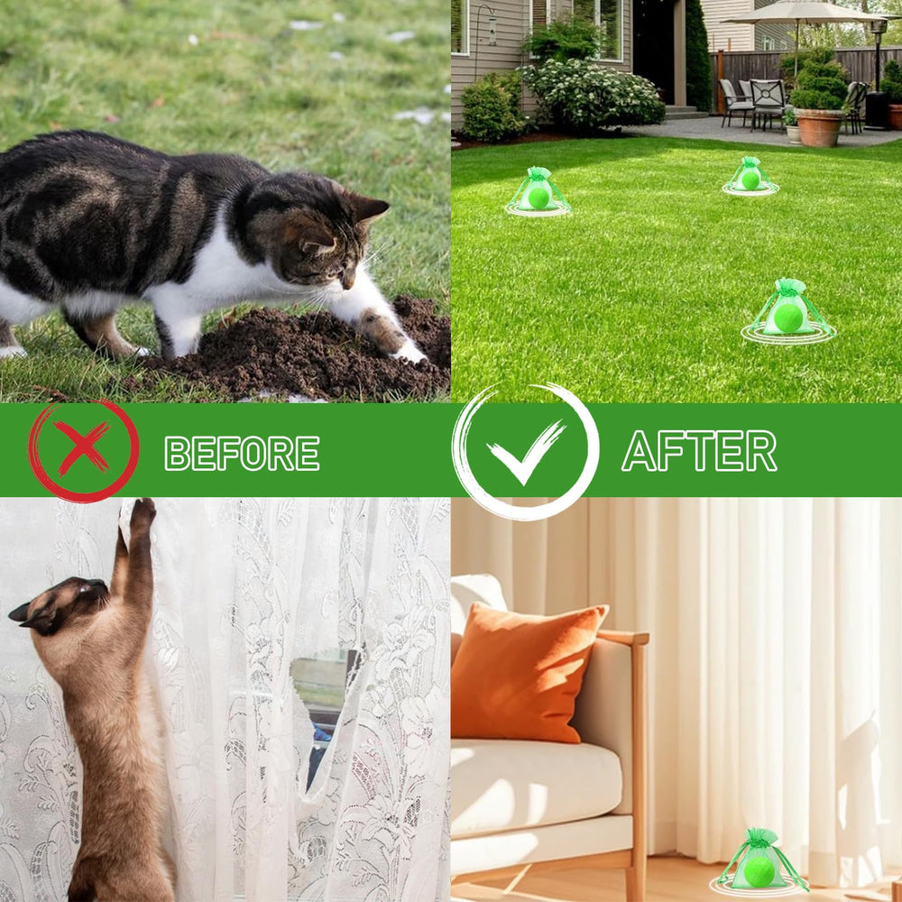 Deterrente de menta para interiores de YERBAFI mantiene sofás limpios.