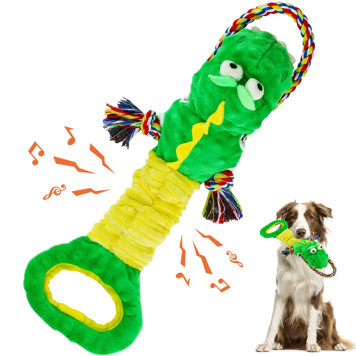 Juguete YINEYA dinosaurio para perro grande, ideal para masticar y jugar