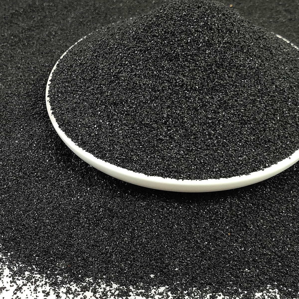 YISZM arena negra de grano fino para fondo natural en acuarios