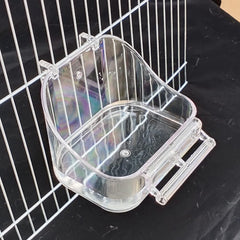 YJJKJ poste de soporte para baño de aves, facilita acceso y entrada.