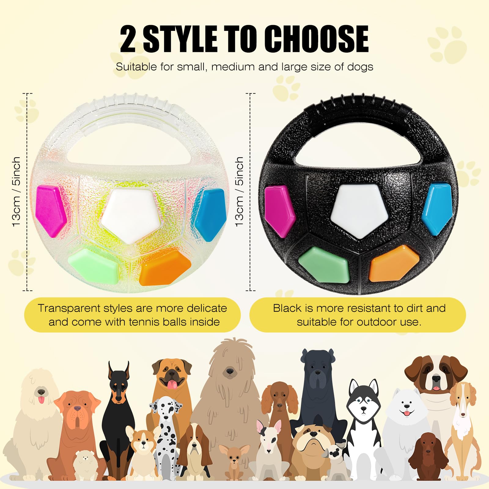 YOOGAO Pet Diseño orientado a entrenamiento y sesiones de fetch.
