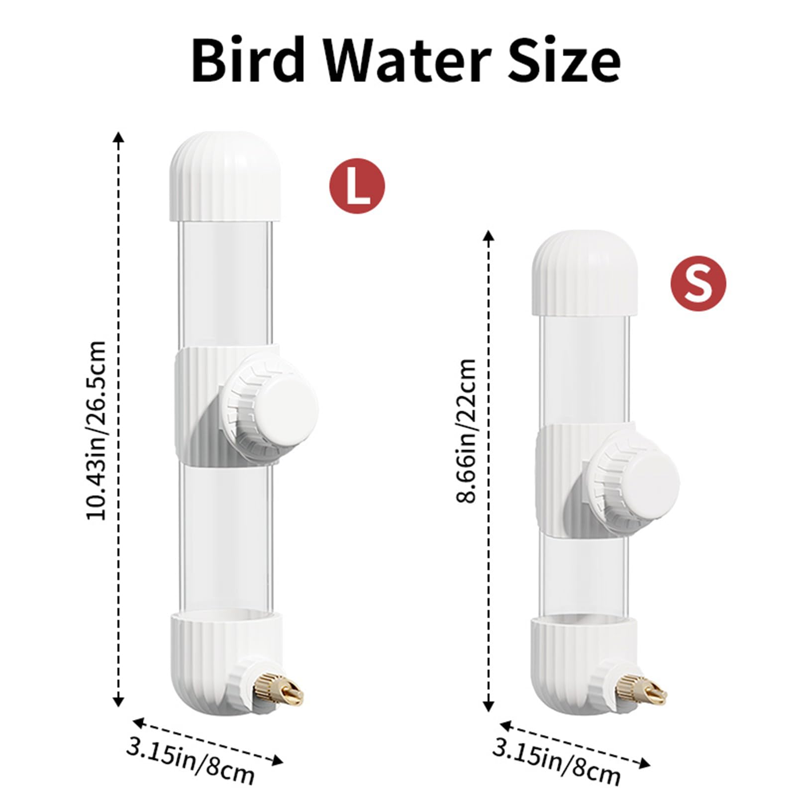 YOOSO WING capacidad 280 ml para aves
