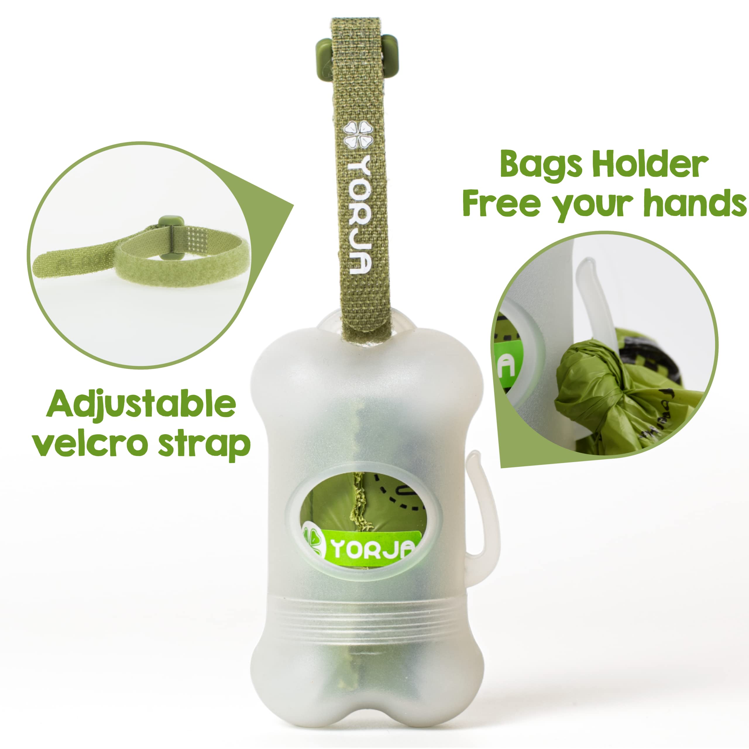 Bolsas basadas en maíz de YORJA, opción ecológica para caminatas.