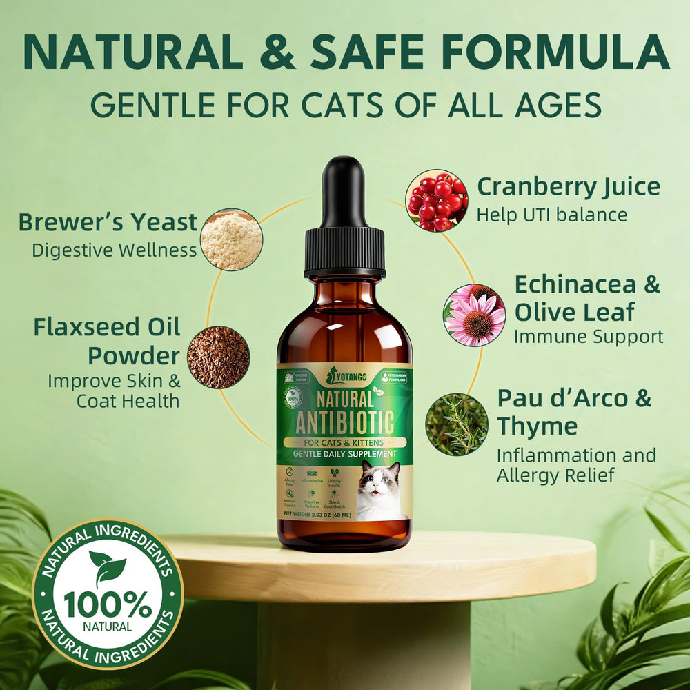 YOTANGO fórmula con prebióticos y aceites de linaza para digestión y piel.
