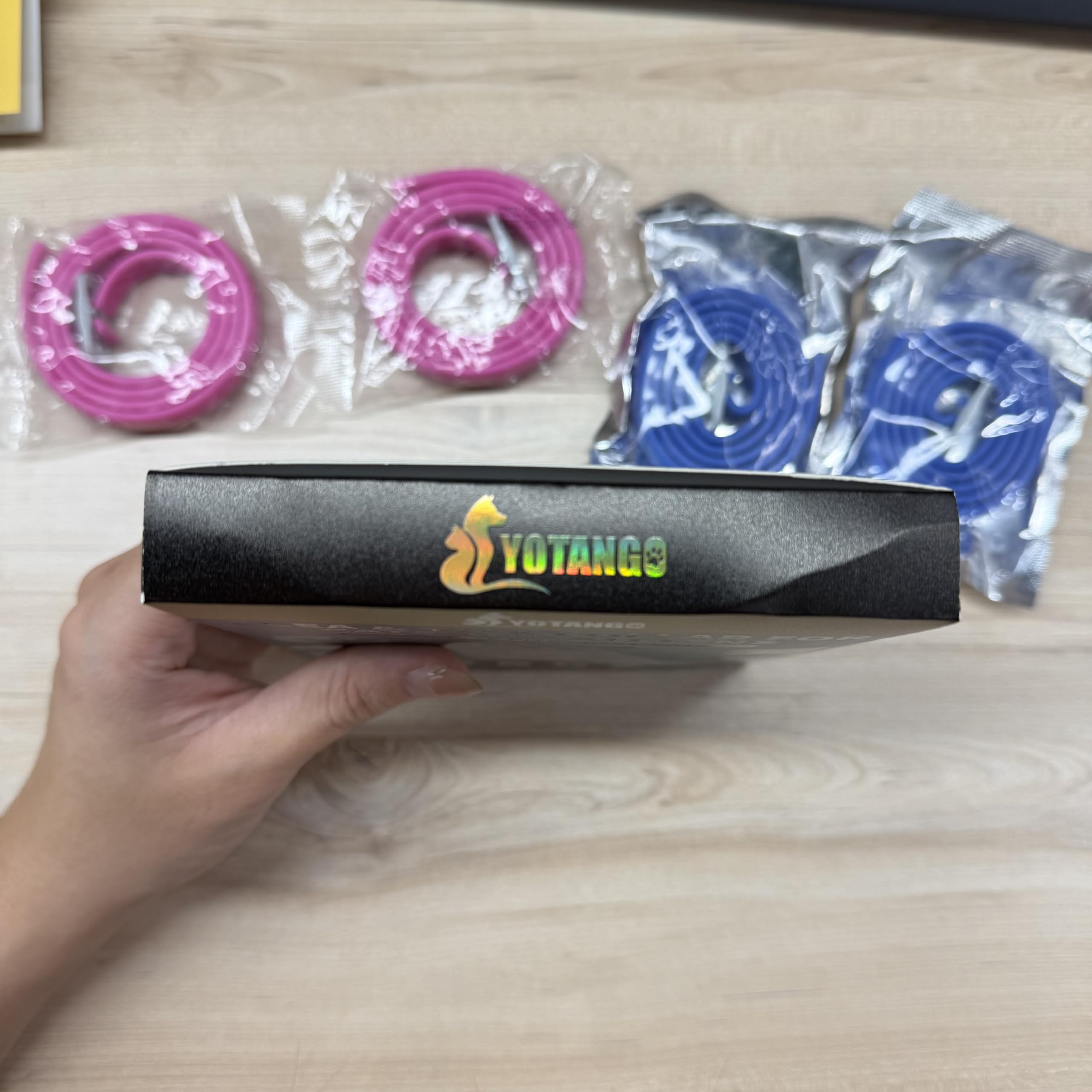 Collar antipulgas YOTANGO con cierre seguro para gatos