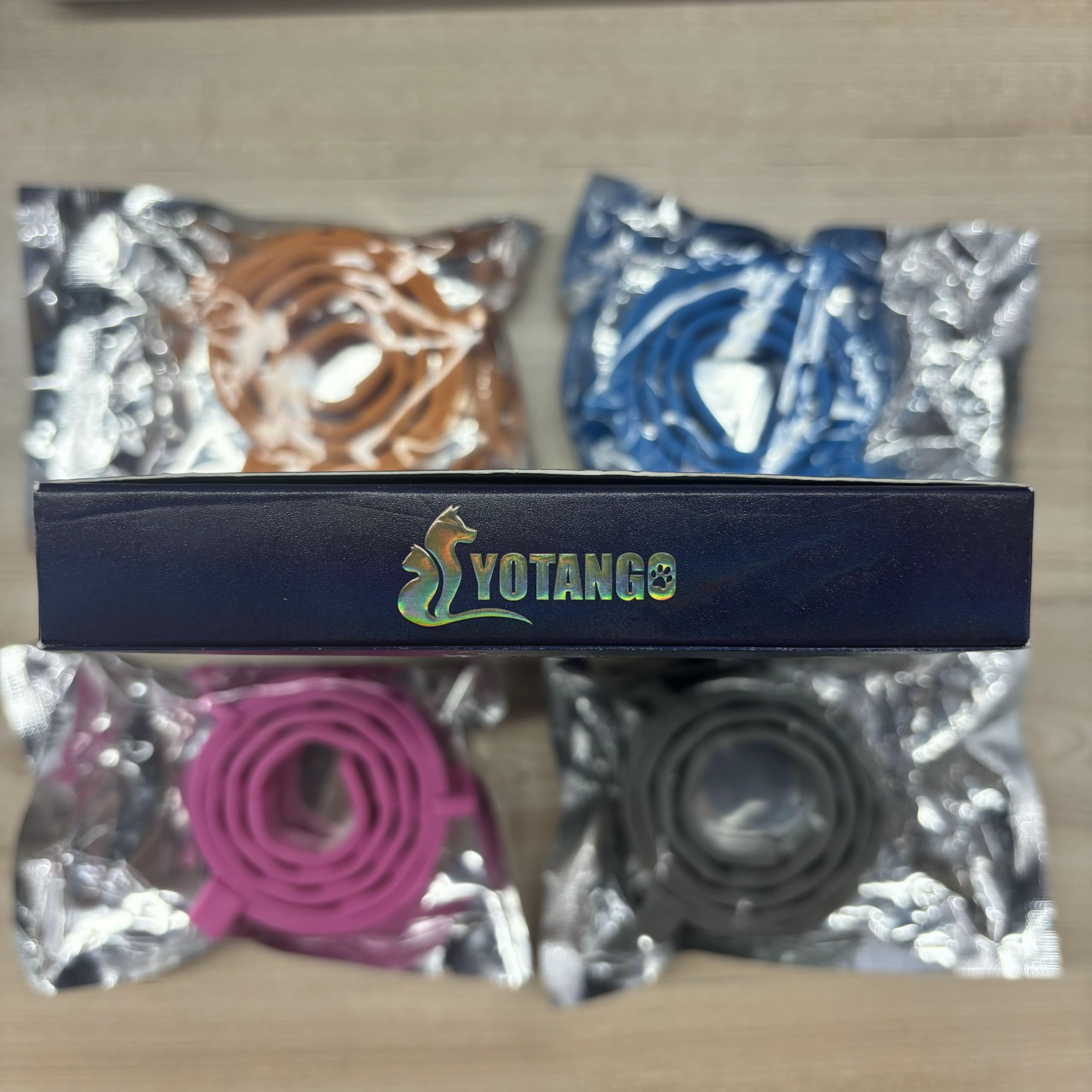 Collar YOTANGO para gatos, ajuste cómodo de 38 cm.