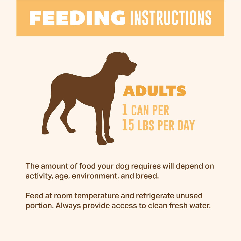Your Pet's Kitchen label front, premium packaging for dogs.