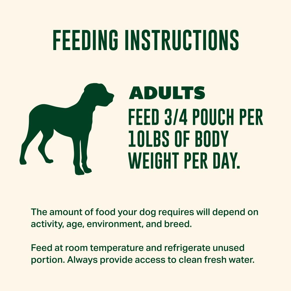 Your Pet's Kitchen porción práctica para alimentación diaria del perro.