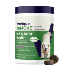 YuMOVE: gomitas masticables para perros grandes, apoyo a la movilidad.