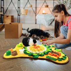 Yuoaes juego interactivo para conejo estimula el forrajeo natural.