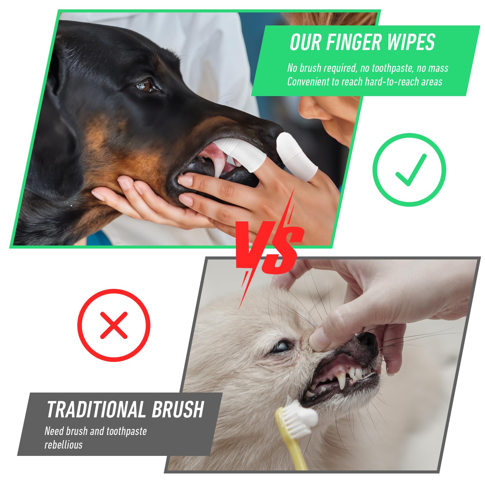 YUXIANLB conjunto salud oral para mascotas, ayuda a mantener higiene dental.