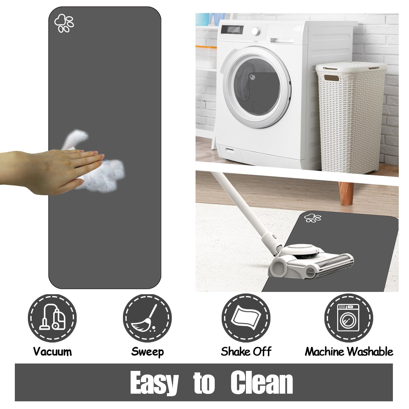 Limpieza rápida de la superficie absorbente de Yuzshin.