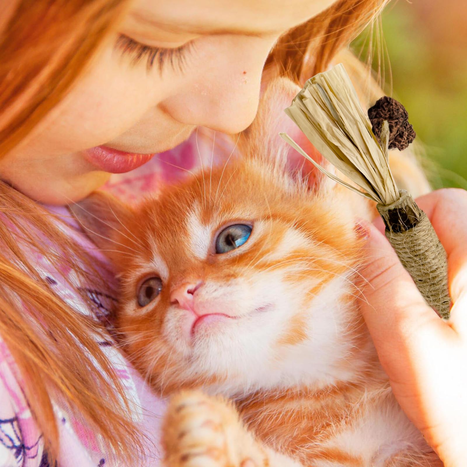 Pack de 3 juguetes YWAOOH para gatos, ideal para juego constante